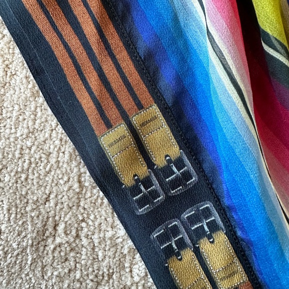 Vintage Hermes Silk Kaftan - Picture 6 of 8